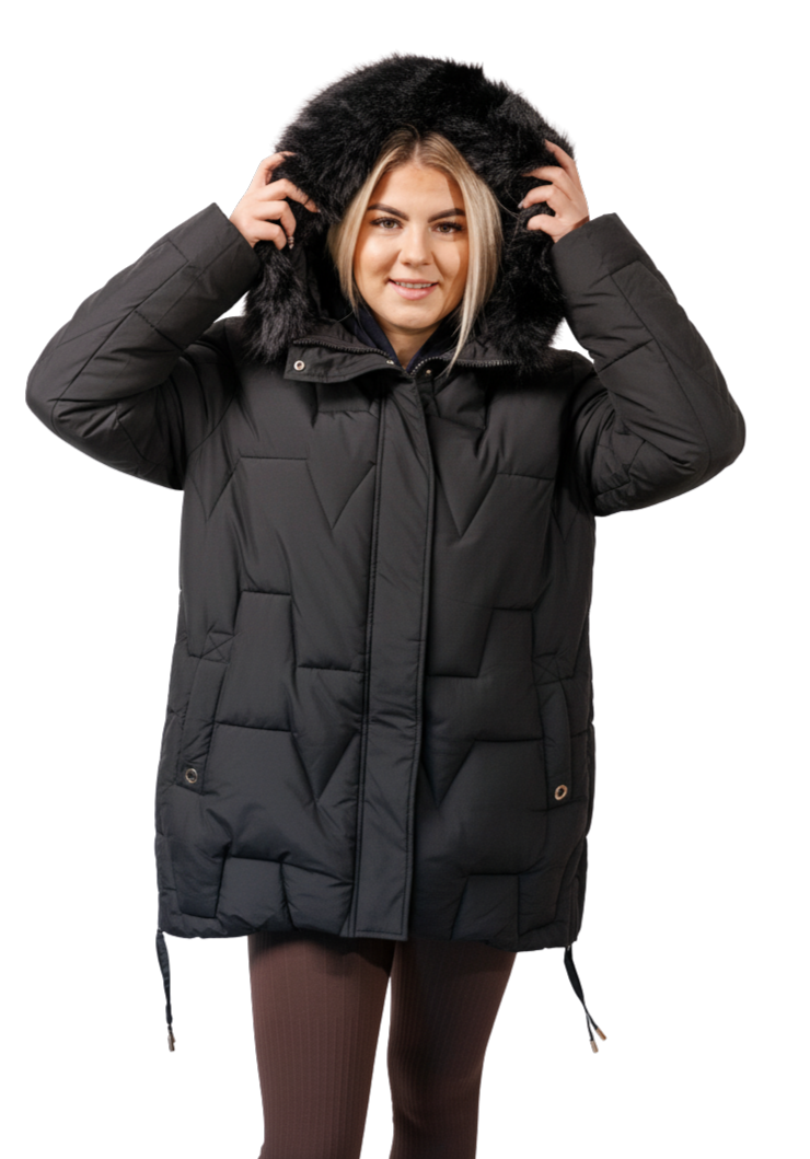 Nowoczesna Zimowa Kurtka Premium Damska Plus Size – Ciepła, Lekka i Wodoodporna na Mroźne Dni